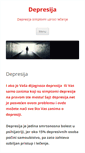 Mobile Screenshot of depresija.net